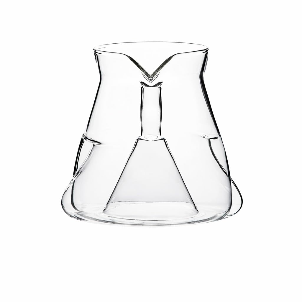 ICOSA イコサ コーヒーサーバー クリア 400ml 香りが立つ バリスタ 耐熱ガラス スワリング エアレーション Avensi Wave Cyclone Sensory Carafe Small