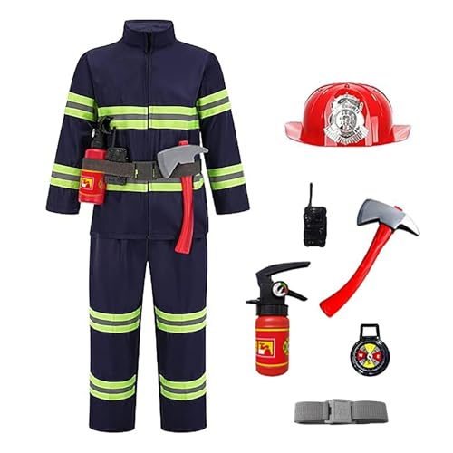 Costume pour enfant garçon - Tenue pour jouer comme se déguiser, jeu de rôle, fête, cosplay - Tenue pour enfants en bas âge - Halloween et Noël, bleu,...