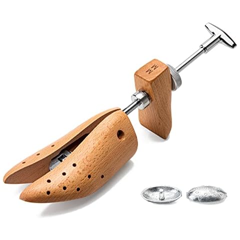 kilocircle Shoe Stretcher for Men 1 Pack| Loosens Tight Shoes with Strong Wood & Metal Construction (Men's small(US 6-7)) Cover