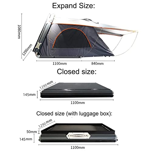 Carpa de Techo para 2-3 Personas, Automática, Pop-Up Rápida miniatura 7
