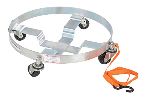 Vestil DRUM-QUAD-H Dolly multipropósito de acero miniatura 1