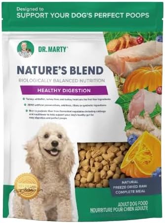 Dr. Marty Natures Blend Healthy Digestion Freeze Dried Raw Dog Food 80 oz