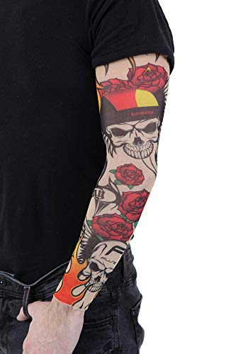 PunkJewelry Fashion Tatouage Bras Fake Tatouage Bas Costume dans Lot de 2 - Allemagne Cover