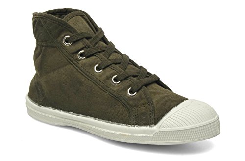 Bensimon Men's Lacet Tennis Mid Top Sneaker (42, Kaki S17)