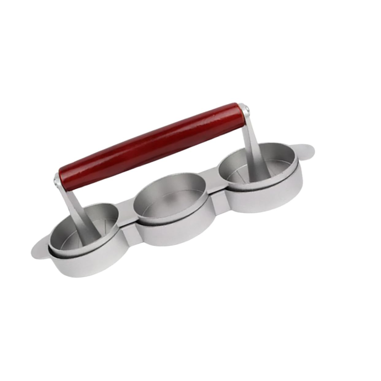 Gogogmee DIY Press Patty Maker Tool Burger Mold with Non Stick Coating for Homemade Hamburger Meat and Rice Cake Compartment Design for Easy Cooking and Serving