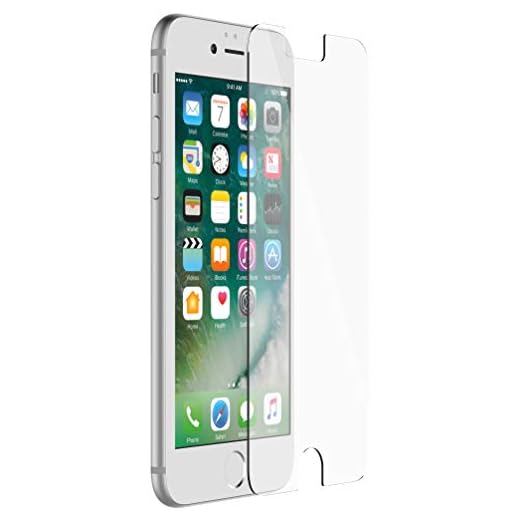 OtterBox Tempered Glass Screen Protector Compatible with Commuter and Symmetry for iPhone 8/7/6s/6 - Non-Retail Packaging