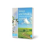  Sonne und Schild: Evangelischer Tageskalender 2019; in Buchformat
