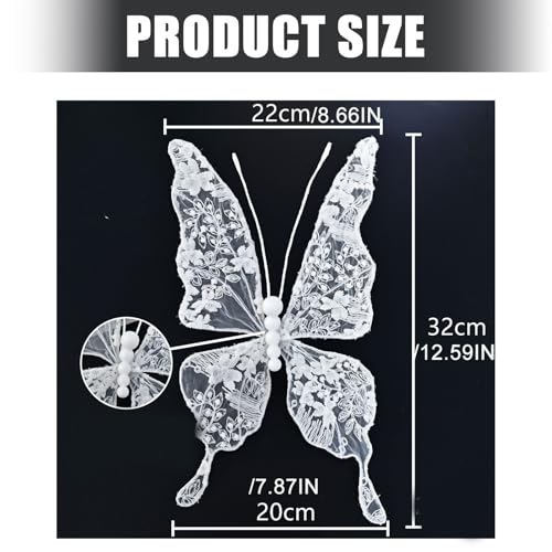 Décoration de papillon pour sublimer une chaise de table et masquer un dossier usé - 4