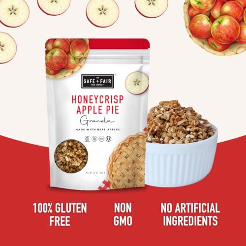 Image of The Safe + Fair Food Company Honeycrisp Apple Pie Granola - 12oz, 6 Pack