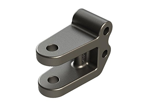 Wallace Forge Adjustable Clevis 2-Bolt 3/4" Pin Hole 12K Rating - Made in USA