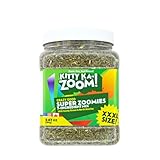 KITTY KA-ZOOM Super ZOOMIES Mix - 7 Ingredient Catnip Mix | Hand Harvested Fresh Catnip Grown in Canada and The USA