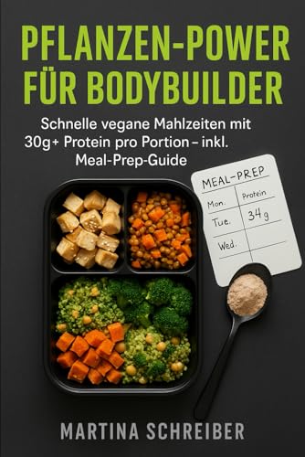 Pflanzen-Power für Bodybuilde: Schnelle vegane Mahlzeiten mit 30g+ Protein pro Portion – inkl. Meal-Prep-Guide