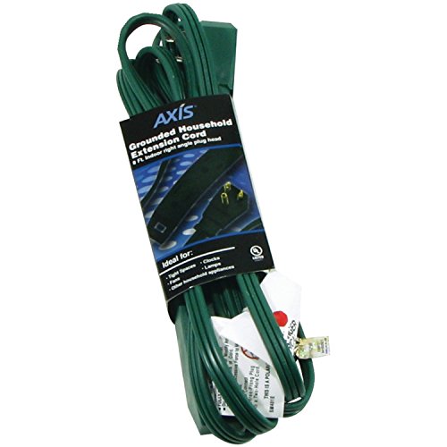 Axis 45511 3-Outlet Green Wall-Hugger Indoor Grounded Extension Cord thumb #3