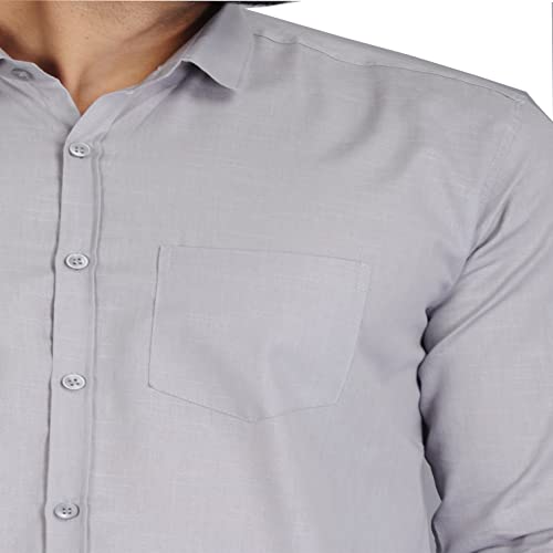 Image of Man Slim Fit Cotton Casual Shirt