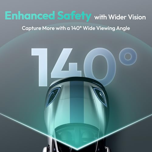 Image of Botslab Car Dash Camera HK30 Pro Sleek and Mini Design Dash Cam 3MP 1296p 2K Resolution, 140 Wide Viewing Angle, Emergency Recording Locked, WiFi, App Support, Easy DIY Setup