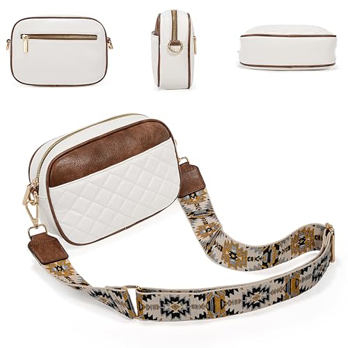 UTO Crossbody Bags for Women Vegan Leather Large Capacity Casual Fashion Bag With Strap3