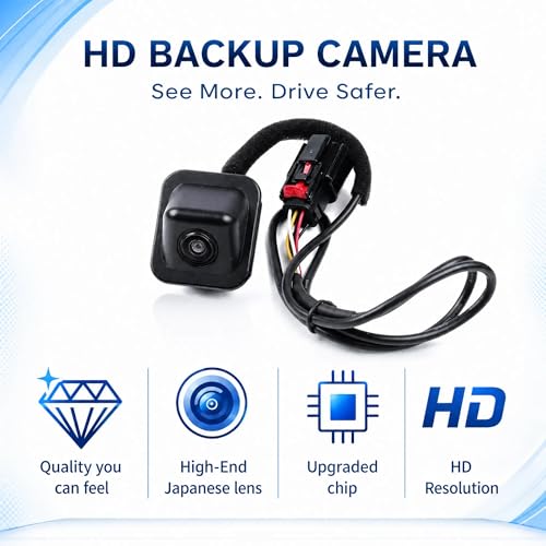 Image of No. 23199271 Rear View Backup Reverse Parking Camera /Rear View Camera | For Chevy Corvette 2014-2019 Z06 Z51 Grand Sport ZR1 6.2L V8 [6 PINS] okostyo Park Assist Camera OEM Part Number# 2319-9271