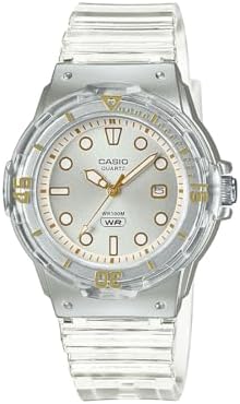 Casio Women's 'Dive Series' Quartz Transparent Resin Casual Watch LRW-200HS