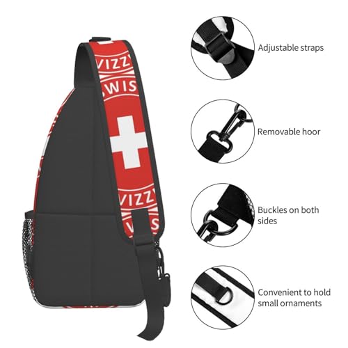 Bolso cruzado tipo mochila para hombro y pecho miniatura 4