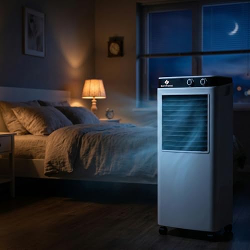 Image of SKYTONE Cooler For Room with 36L Capacity And 30 Ft Powerful Air Throw | High Speed Fan | Inverter Compatible | Energy Efficient Rooms Cooler for Bedroom, Living Room & Office Use 1-Year Warranty