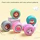 3 Stücke Yoyo Kinder Spielzeug, Holz Yo-Yos Spielzeug, YoYo Balls, Yoyo Kinder, JoJo Kinder, Karikatur YoYo Balls Kinder, Yo Yo for Kids, für Kindergeburtstagsgeschenke, Partys