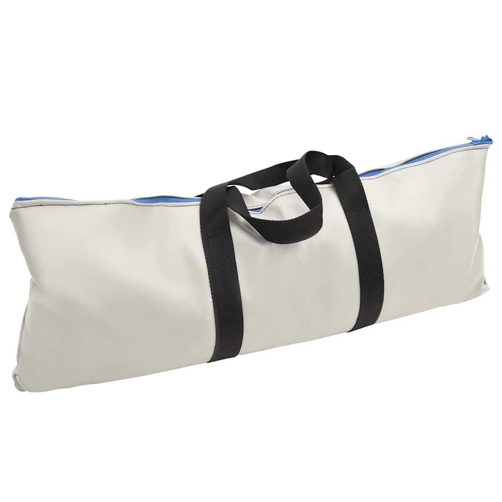 Tappetino Ginnastica Gonfiabile con Pompa 100x100x15cm PVC Blu, Articoli Sportivi,Esercizio e Fitness,Yoga e Pilates,Tappetini per Yoga e Pilates, 4.45kg-92707