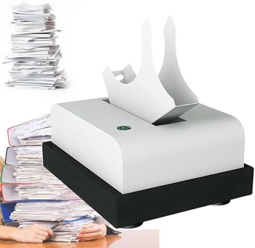 Electric Paper Sorting Machine 20W Tabletop Jogger