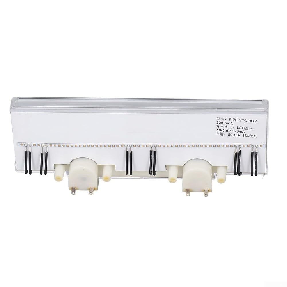 Medidor de volumen con kit de placa de conductor, medidor de base de datos de ajuste de potencia con indicador de nivel de audio, control de oscilación de aguja de brillo ajustable para estudio de