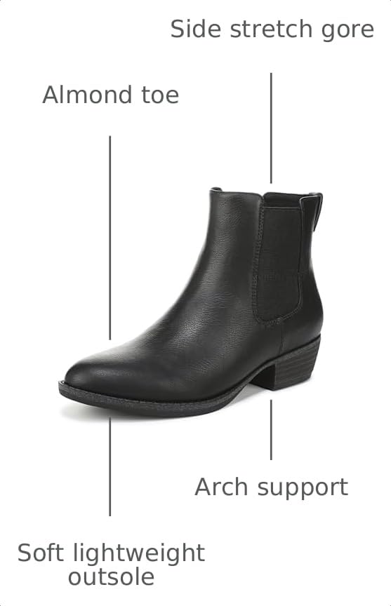 Dr. Scholl's Women's Mara Fashion Boot Black Smooth 11 M - image 3