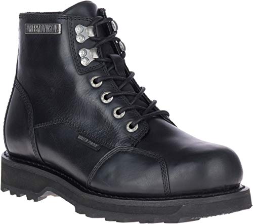 Harley Davidson Dorington, Bota Hombre, Negro, 40 EU