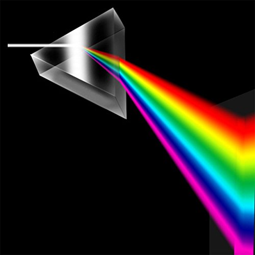Samyo 7.8 Inch / 200mm Optical Glass Triangular Prism Triple Prism for Physics Teaching Light Spectrum Optics Kits - Thumbnail 4