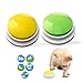Wanxmal Dog Buttons for Communication, HD Sound Quality Loud Dog Buttons Talk, Dog Buttons Talk for Training, Recordable Dog Talking Button Set with Double-Sided Adhesive Tape and 5 Scene Stickers