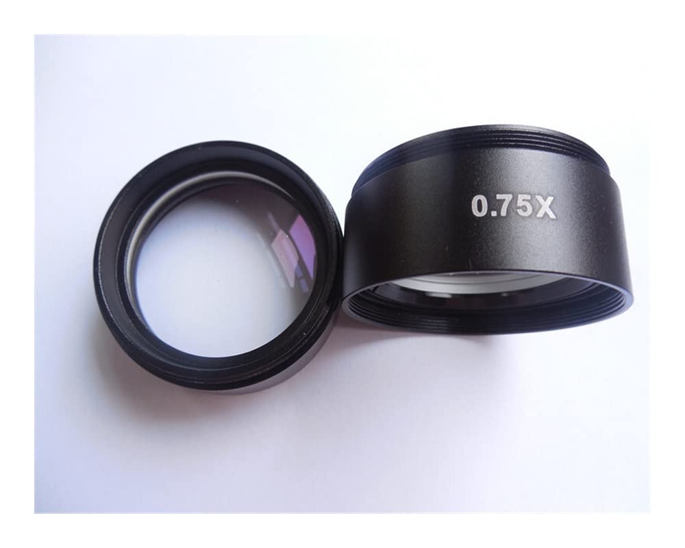 Microscope Objectif auxiliaire 0.7X/0.75X réduire la grande Distance de travail du miroir grossissant miroir for stéréomicroscope(0.7X)
