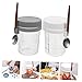 Cabilock 2juegos Taza De Desayuno Portátil Taza De Avena Duradera Frasco De Avena Con Cuchara Hermeticidad Imagen de Cabilock 2juegos Taza De Desayuno Portátil Taza De Avena Duradera Frasco De Avena Con Cuchara Hermeticidad