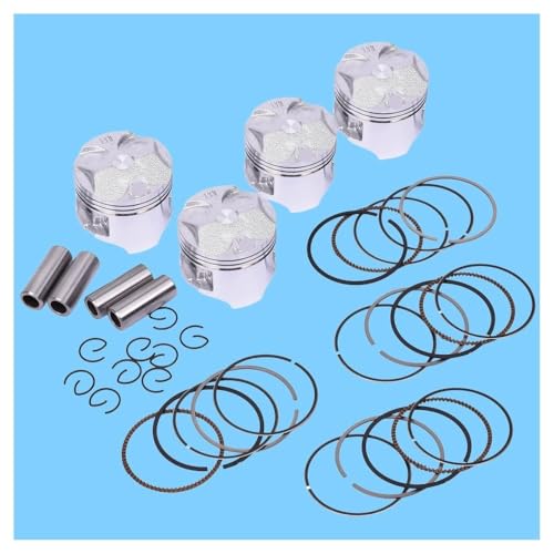 4 jeux de segments piston moteur moto 48.5mm à 49mm pour CBR250