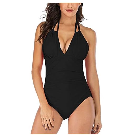 BañAdor Natacion Mujer One Piece Dolores CortéS Conjunto De BañAdores De Mujer Tallas Grandes Traje De BañO BañAdores con Aros (Negro, XXL)