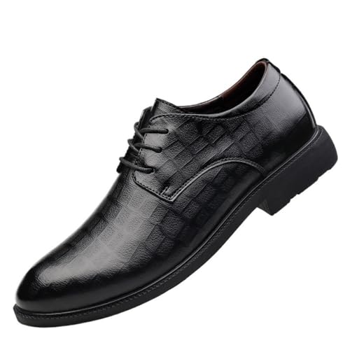 Classic Office Dress Shoes Mens Leather Lace Up Comfortable Walking Oxford Derby Business Casual Formal Work Shoes2