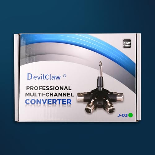 Adaptador inalámbrico UHF XLR a TRS de múltiples salidas para micrófonos dinámicos, guitarra, mezcladora y sistema PA, con 16 frecuencias ajustables y carga USB miniatura 6