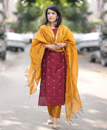 Image of ANNI DESIGNER Women Kurta with Pant & Dupatta