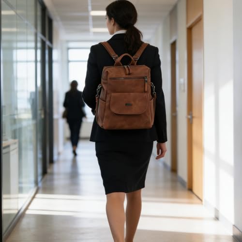 Sac à dos pour études et travail étanche avec compartiments - 7