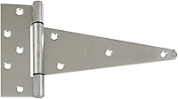 Vista 7 de National Hardware N342-501 V285 Bisagra T extra pesada en acero inoxidable, 4 pulgadas