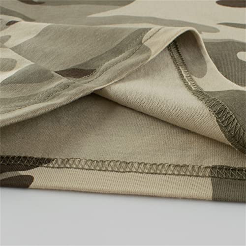 Toddler Girls Camouflage T Shirt Summer Short Sleeve Crewneck Tops Basic Tee Casual Athletic Shirts Blouse for Kids2