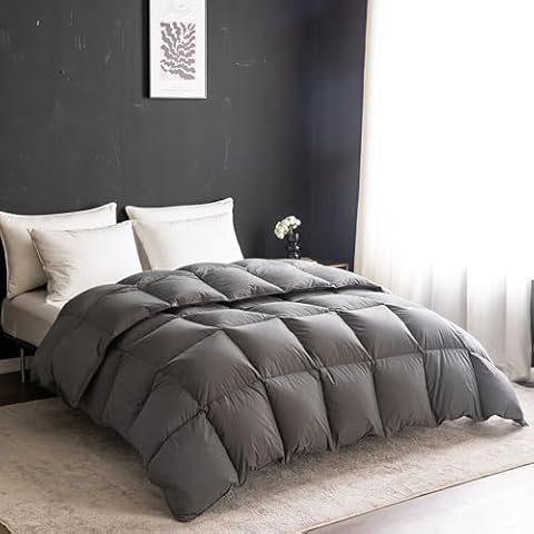 WENERSI Feather Down Comforter Queen Size Cover