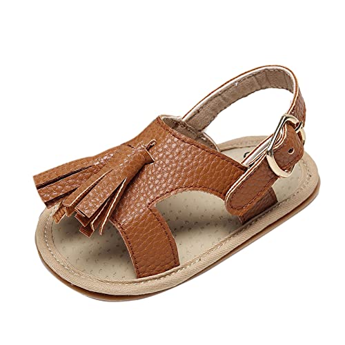 Girls Shoes Walkers Summer for 324M Toe Infant Shoes Flat Toddler Boys Sandals Open Tassels First Water Shoe for Girls3