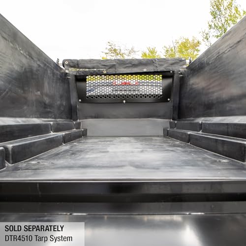 Image of Buyers Products DumperDogg 5532000 8 Foot Poly Dump Body Insert, Corrosion Resistant Powdercoat Frame W /Polymer Insert, Truck Dump Body Insert W /Indicator Kit for 8 Foot Domestic Truck Bed