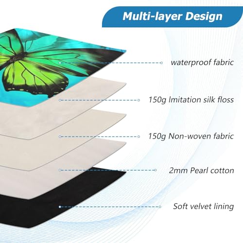 Funda para portátil 13-14 pulgadas color mariposas miniatura 4