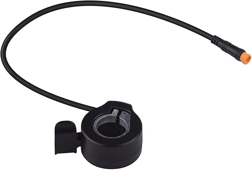 Paquete de 2 bicicletas eléctricas 130X acelerador de pulgar 12-72V SMconector impermeable, cable de 11.8 pulgadas de longitud, acelerador de