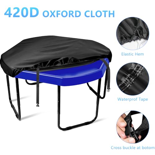 Kovshuiwe Universal Tuff Tray Cover 70x70x10cm - Black - Waterproof - Anti Mould Resistant - Universal Fit To Any Tuff Tray Size