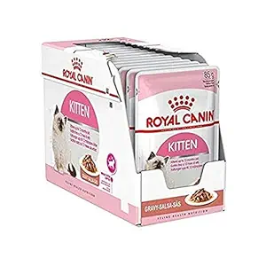 Royal Canin Kitten Gravy-Salsa-Sas Instinctive pack, 12 x 85g