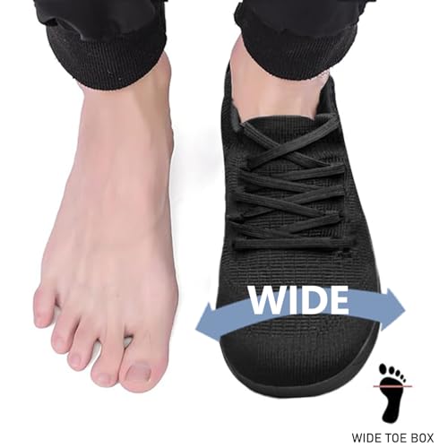 Womens Wide Toe Walking Shoes Minimalist Barefoot Shoes Zero Drop Sole Non Slip Comfortable Lightweight Wide Width Sneakers3